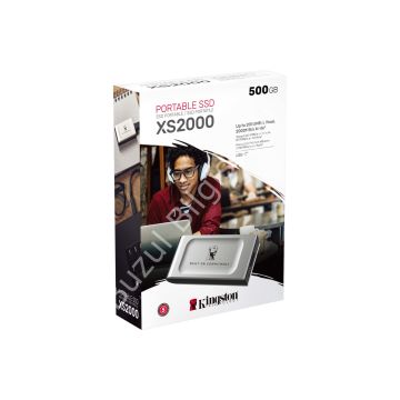 KINGSTON XS2000 500GB 2000/2000MB/s USB 3.2 TAŞINABİLİR SSD SXS2000/500G