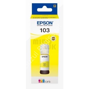 EPSON 103 C13T00S44A SARI MÜREKKEP 65ML