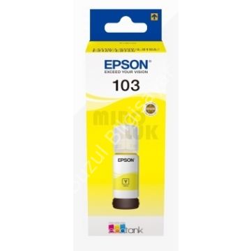 EPSON 103 C13T00S44A SARI MÜREKKEP 65ML