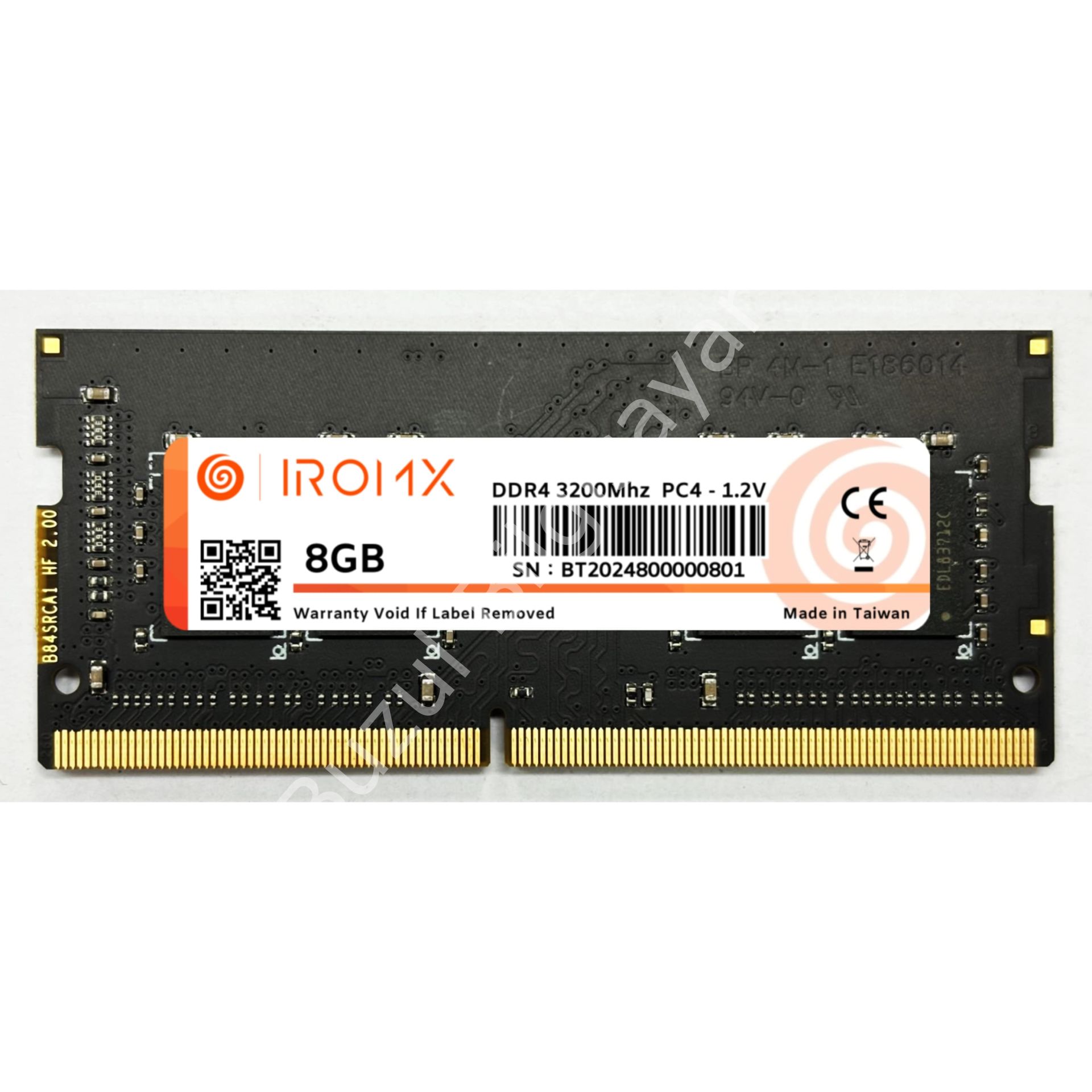 IROMX 8GB 3200Mhz DDR4 (SAMSUNG CHIP) NOTEBOOK RAM