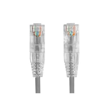 AGER AC-602-0015 15CM UTP SLIM CAT6 PATCH KABLO GRI Cu, LSZH AWG 28
