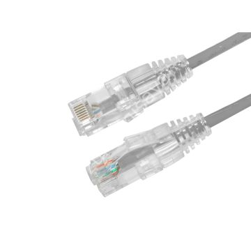 AGER AC-602-0015 15CM UTP SLIM CAT6 PATCH KABLO GRI Cu, LSZH AWG 28