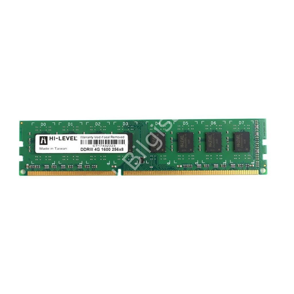 HI-LEVEL 4GB 1600MHz DDR3 PC Ram HLV-PC12800D3/4G