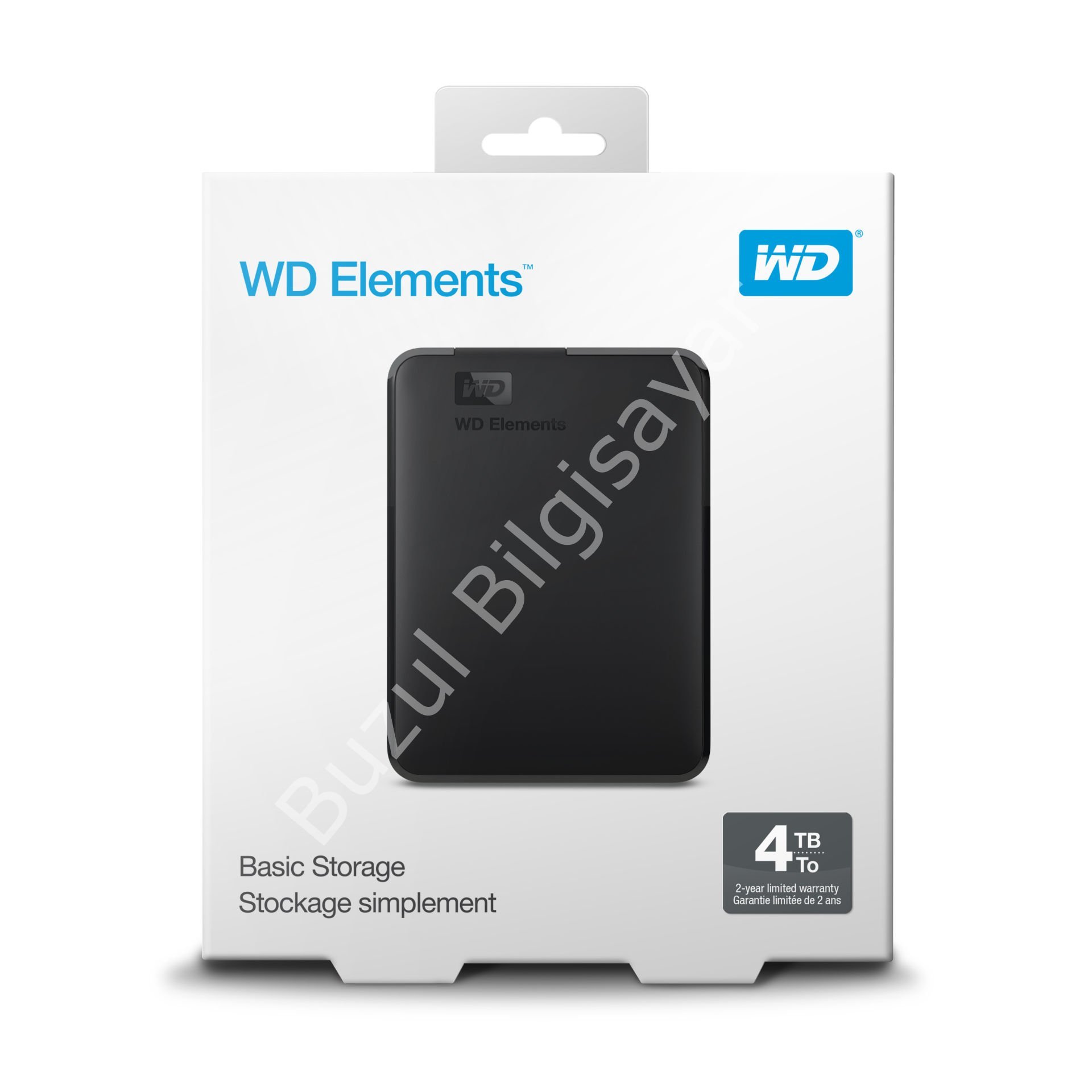 WD ELEMENTS 4TB USB3.0 2.5'' HARICI HDD WDBU6Y0040BBK