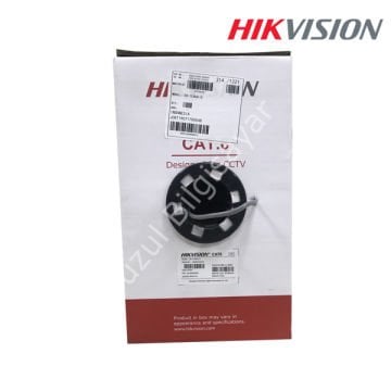 HIKVISION DS-1LN6U-G 305 MT U/UTP CAT6 YANMAZ KABLO GRI 23 AWG
