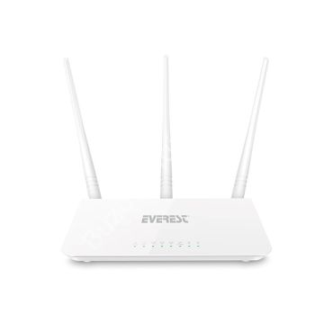 EVEREST WIRELESS N300 EWR-F303 300MBPS 4 PORT 3 ANTEN 2.4GHz INDOOR ROUTER