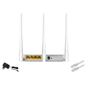 EVEREST WIRELESS N300 EWR-F303 300MBPS 4 PORT 3 ANTEN 2.4GHz INDOOR ROUTER