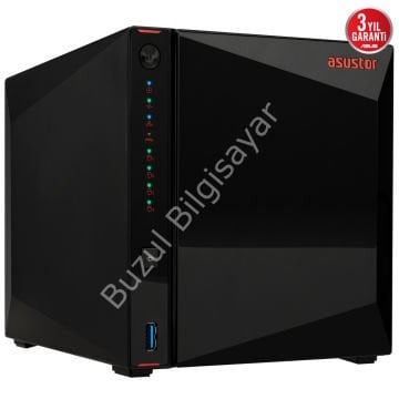 ASUSTOR AS5404T 4GB 2 BAY + 2x M.2 NVME 2x 2.5GLAN DEPOLAMA ÜNİTESİ