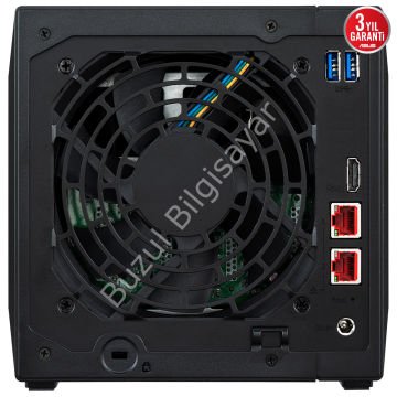 ASUSTOR AS5404T 4GB 2 BAY + 2x M.2 NVME 2x 2.5GLAN DEPOLAMA ÜNİTESİ