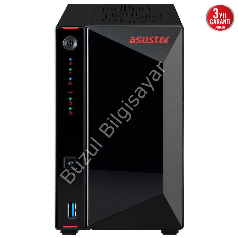 ASUSTOR AS5402T 4GB 2 BAY 2x 2.5GLAN DEPOLAMA ÜNİTESİ