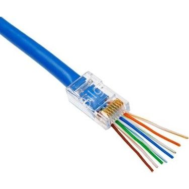 ODS C6ERJ45T 8P/8C EZ-PLUG YENİ NESİL CAT6 RJ45 KONNEKTÖR 100'LÜ
