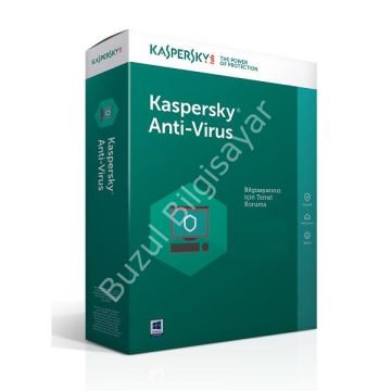 KASPERSKY ANTIVIRUS KUTU 3 KULLANICI 1 YIL