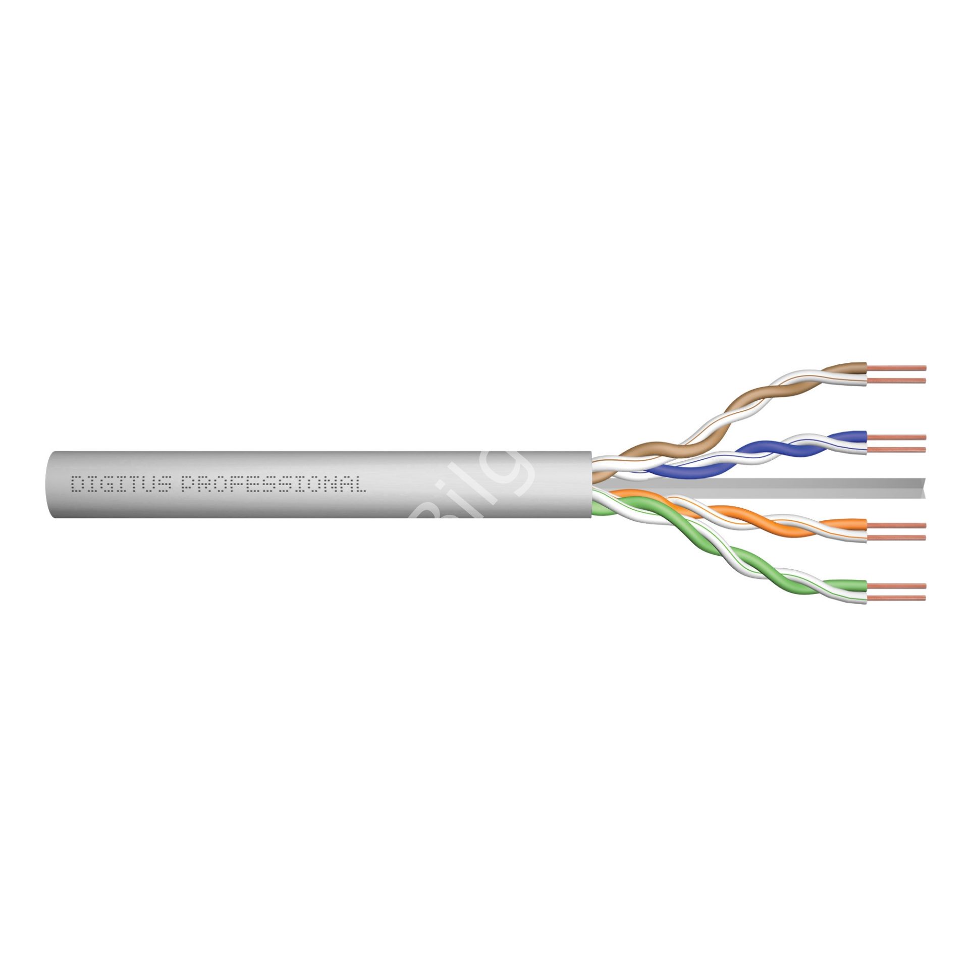 DIGITUS DK-1613-VH-5-GR 500MT UTP CAT6 NETWORK KABLO GRI 23AWG LSOH