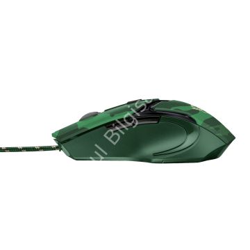 TRUST GAV 22793 GTX 101C USB 4800DPI KAMUFLAJ RGB GAMING MOUSE