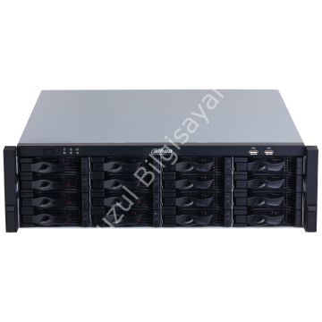 DAHUA NVR616H-128-XI 128 KANAL 16HDD H265+ NVR KAYIT CİHAZI