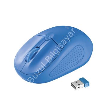 TRUST PRİMO 20786 USB 1600 DPI MAVİ KABLOSUZ MOUSE