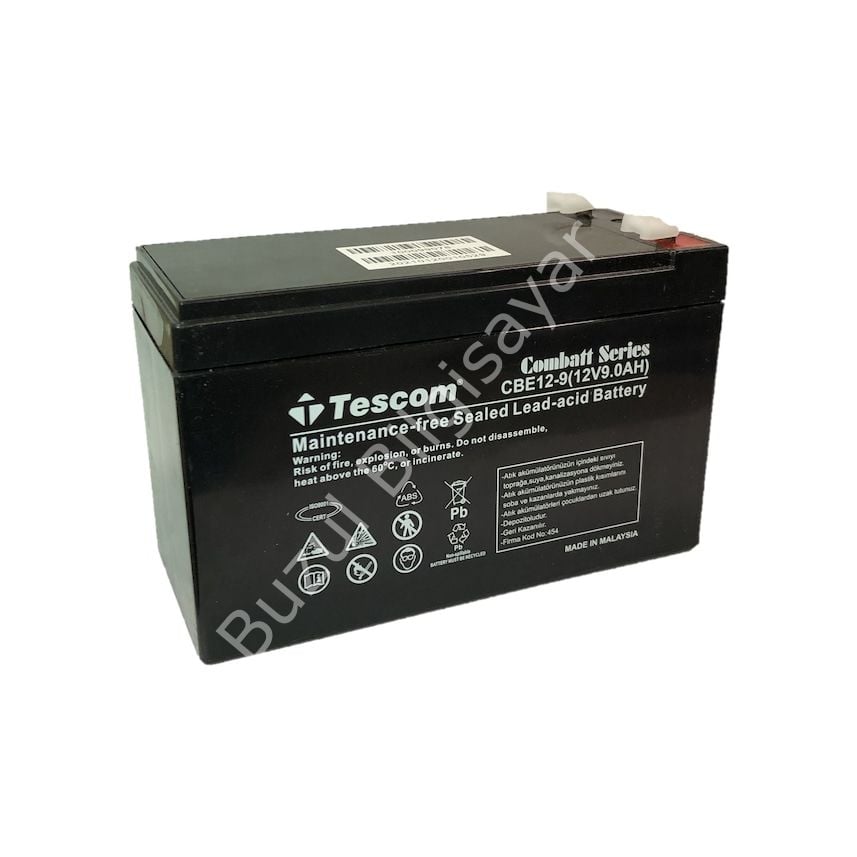 TESCOM AKU 12V 7AH BAKIMSIZ KURU AKÜ