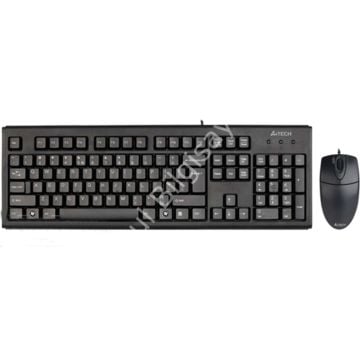 A4 TECH KM-72620D TÜRKÇE USB MULTİMEDYA SİYAH Q KLAVYE+MOUSE