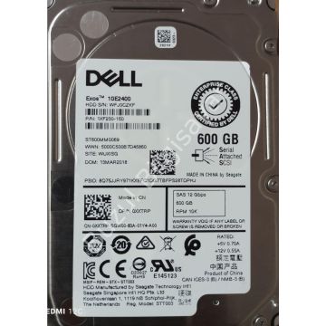 DELL 1XF230-150 / 10E2400 600GB 10K 2.5'' SAS KIZAKLI HDD BULK
