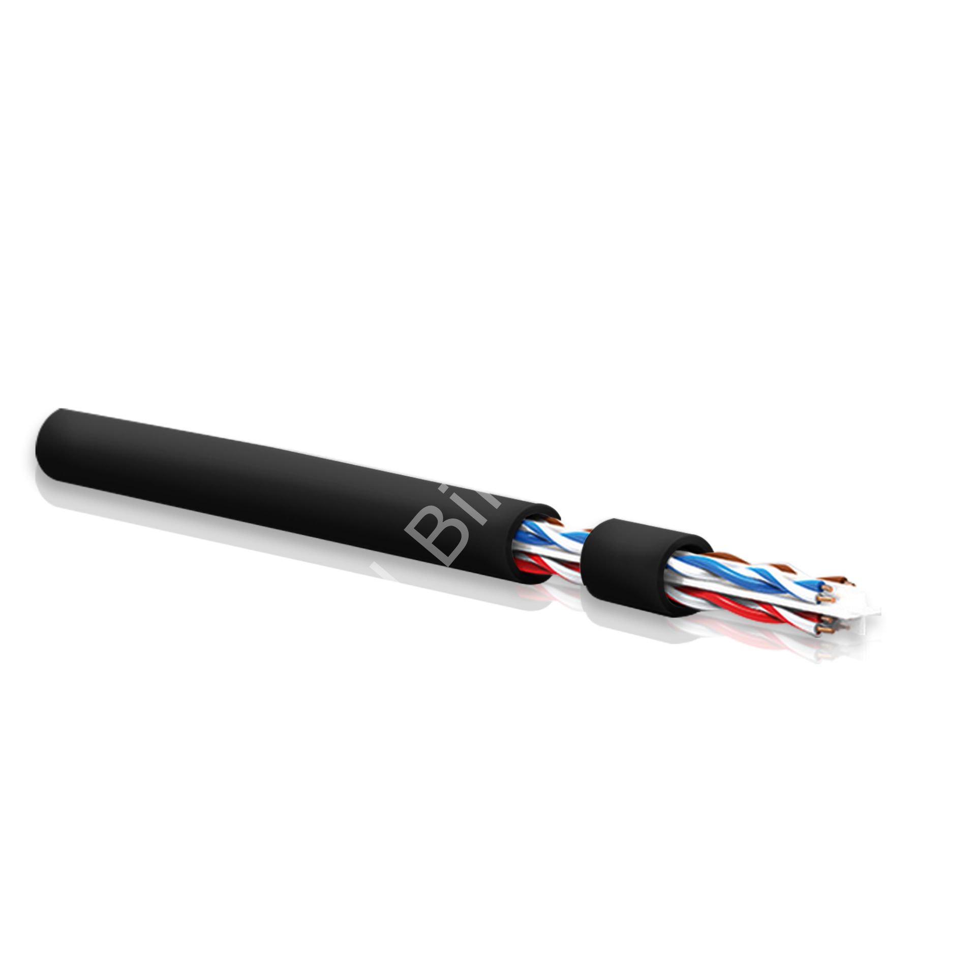 QPORT Q-CATFLASH 500MT CAT6 OUTDOOR LSZH NETWORK KABLO 23 AWG