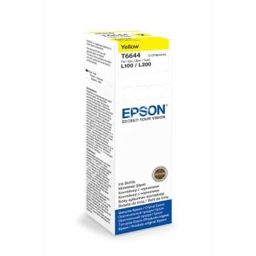 EPSON C13T66444A SARI L100-L110-L200-L210-L300-L550 MÜREKKEP 70ML