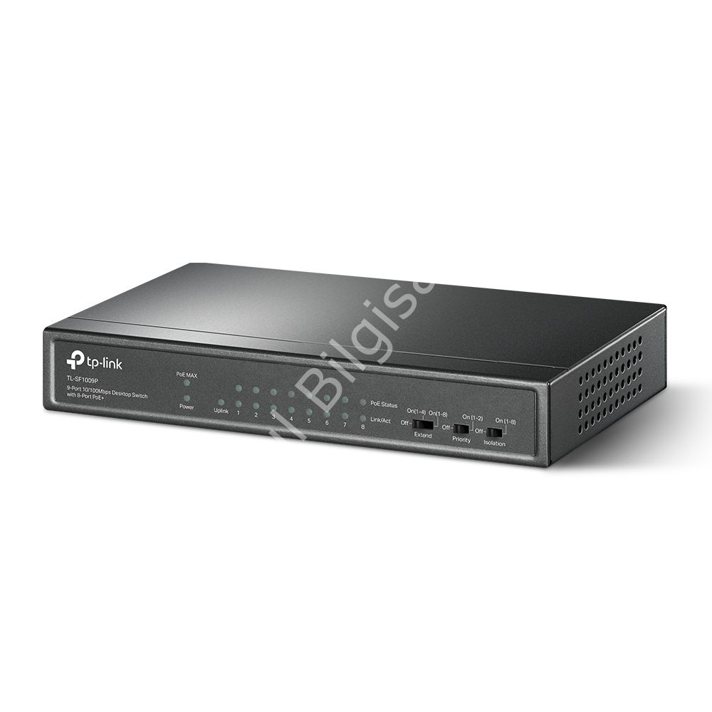 TP-LINK TL-SF1009P 9 PORT 10/100 POE 65W FAST ETHERNET DESKTOP SWITCH
