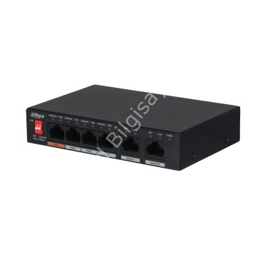 DAHUA PFS3006-4ET-60-V2 4 PORT POE 10/100 60W SWITCH