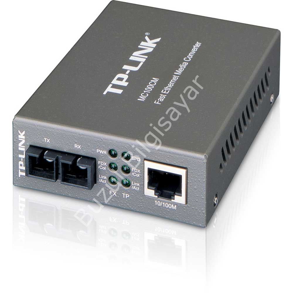 TP-LINK MC100CM 10/100 SM/MM CIFT YONLU FAST ETH. MEDIA CONVERTER
