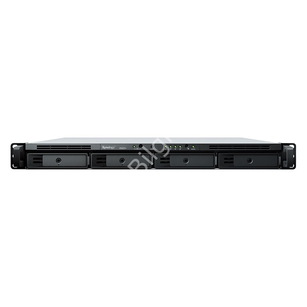 SYNOLOGY RS822PLUS 2GB 4 BAY 4xGLAN RACKMOUNT DEPOLAMA ÜNİTESİ