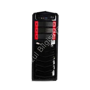 REDROCK G901BR GAME PSU'suz 1x12CM FAN MIDI TOWER PENCERELİ 1xUSB2.0/1xUSB3.0 1xAUDIO SİYAH KIRMIZI KASA