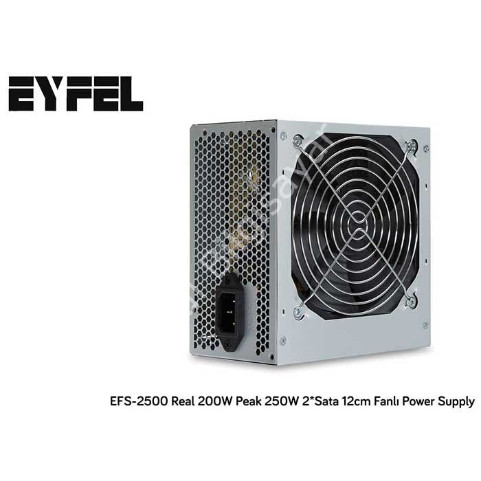 EYFEL EFS-2500 Real 200W Peak 250W 12cm FANLI POWER SUPPLY BULK