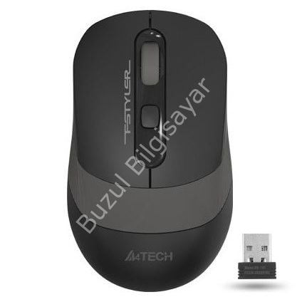 A4 TECH FG10S KABLOSUZ 2000DPI GRI SESSİZ MOUSE