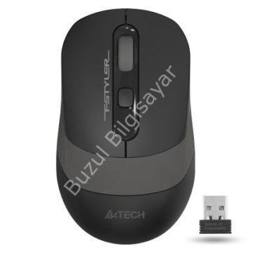A4 TECH FG10S KABLOSUZ 2000DPI GRI SESSİZ MOUSE