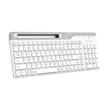 A4 TECH FBK25 MULTIMEDYA BEYAZ BLUETOOTH KABLOSUZ KLAVYE