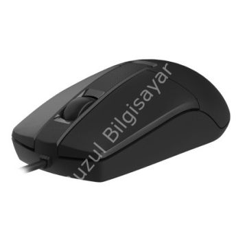 A4 TECH OP-330 USB-KABLOLU 1200 DPI SİYAH MOUSE V-TRACK