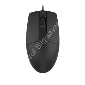 A4 TECH OP-330 USB-KABLOLU 1200 DPI SİYAH MOUSE V-TRACK