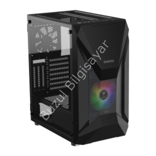 GAMDIAS ATHENA E1 ELITE 500W 2x12CM FAN TEMPERED GLASS ARGB KASA