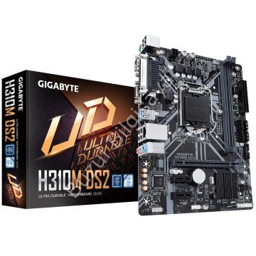 GIGABYTE H310M-DS2 H 310 2xDDR4 VGA+RS232+LPT 1xGLAN 1151Pin ANAKART