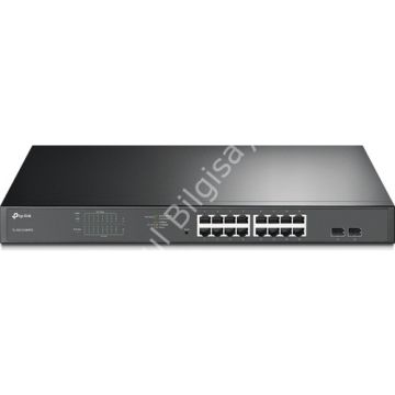 TP-LINK TL-SG1218MPE 16 PORT 10/100/1000 16 PORT POE+ 2 X SFP 192 WATT YONETILEBILIR RACK MOUNT SWITCH
