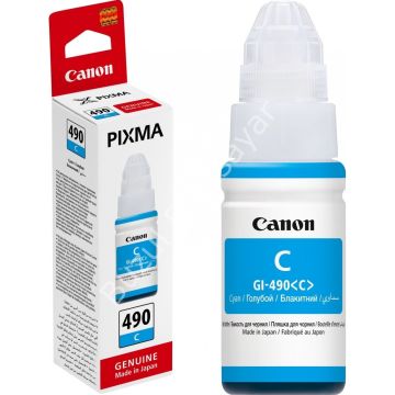 CANON GI-490C MAVI TANKLI YAZICILAR İÇİN MÜREKKEP 70ML
