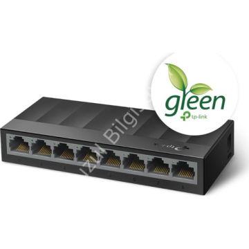 TP-LINK LS1008G 8 PORT 10/100/1000 YONETILEMEZ DESKTOP SWITCH PLASTİK KASA