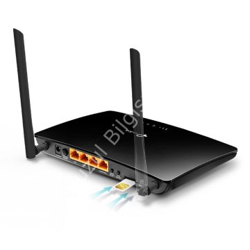 TP-LINK TL-MR6400 300MBPS 4 PORT 2 ANTEN 4G LTE INDOOR SIM KART GİRİŞLİ ROUTER