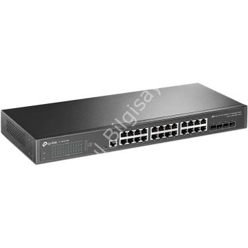TP-LINK OMADA TL-SG3428X 24 PORT 10/100/1000 4 X SFP YONETILEBILIR RACK MOUNT SWITCH