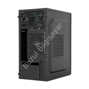 FRISBY FC-2715B 300W 1x12CM FAN MICRO ATX 2xUSB2.0 SİYAH KASA