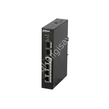 DAHUA PFS3206-4P-96 4 PORT POE 10/100 2xSFP 96W YONETILEMEZ SWITCH