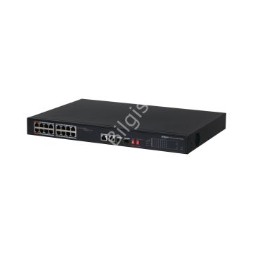 DAHUA PFS3218-16ET-135 16 PORT 10/100 2xSFP 135W POE SWITCH
