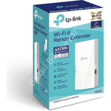 TP-LINK RE500X AC1200 2.4/5GHz MENZİL GENİŞLETİCİ