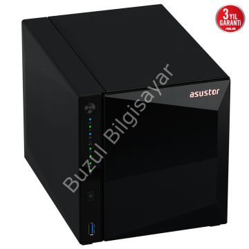 ASUSTOR AS3304T V2 2GB 4 BAY 2.5GB LAN DEPOLAMA ÜNİTESİ