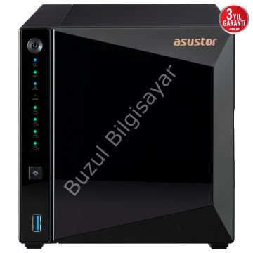 ASUSTOR AS3304T V2 2GB 4 BAY 2.5GB LAN DEPOLAMA ÜNİTESİ