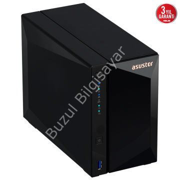 ASUSTOR AS3302T V2 2GB 2 BAY 2.5GB LAN DEPOLAMA ÜNİTESİ